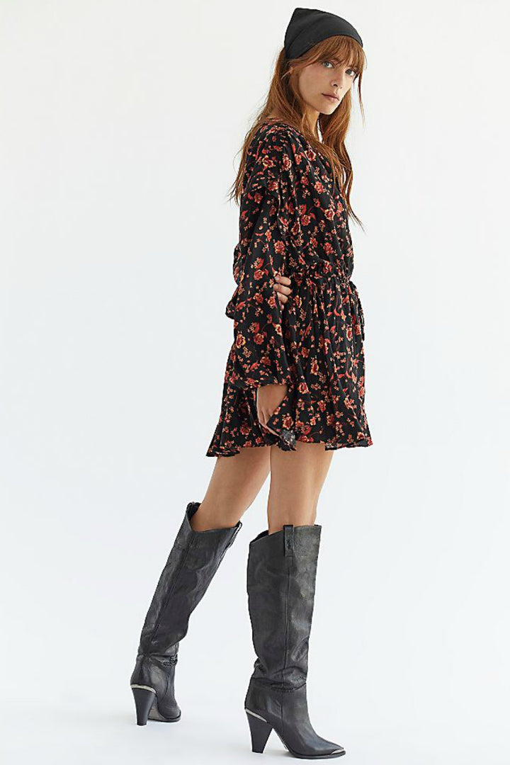 floral mini dress by free people