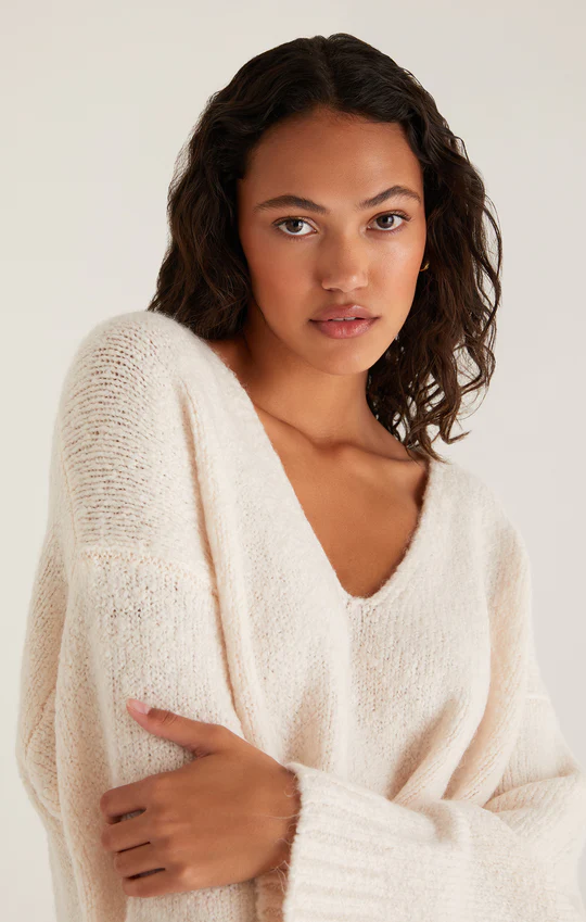 Weekender Sweater - Sandstone | Z Supply - Clearance