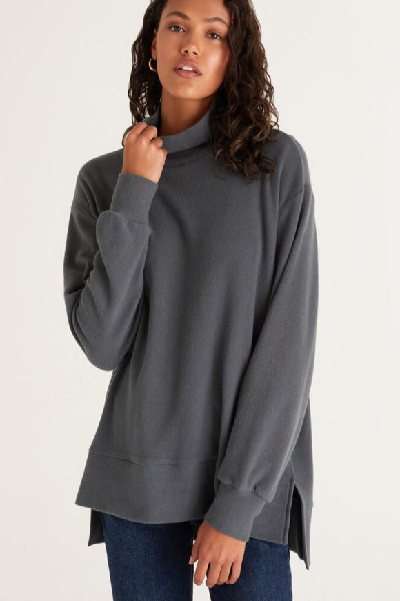 Oceana Plush Sweater - Dark Slate | Z Supply - Clearance