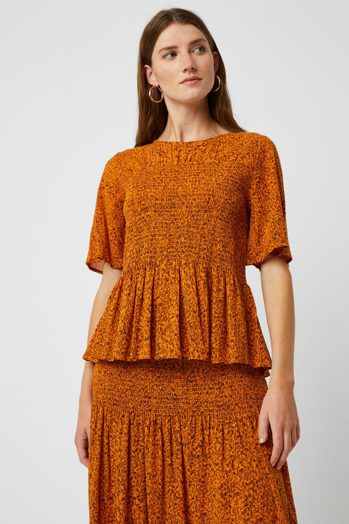 Ivy Fleur Smocked Top | Great Plains - Clearance