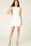 bb dakota lace white dress