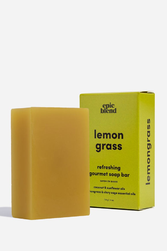 Lemongrass Refreshing Bar Soap | Epic Blend