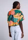 Short Sleeve Shirt- Palm Fruit | Lez A Lez - Clearance