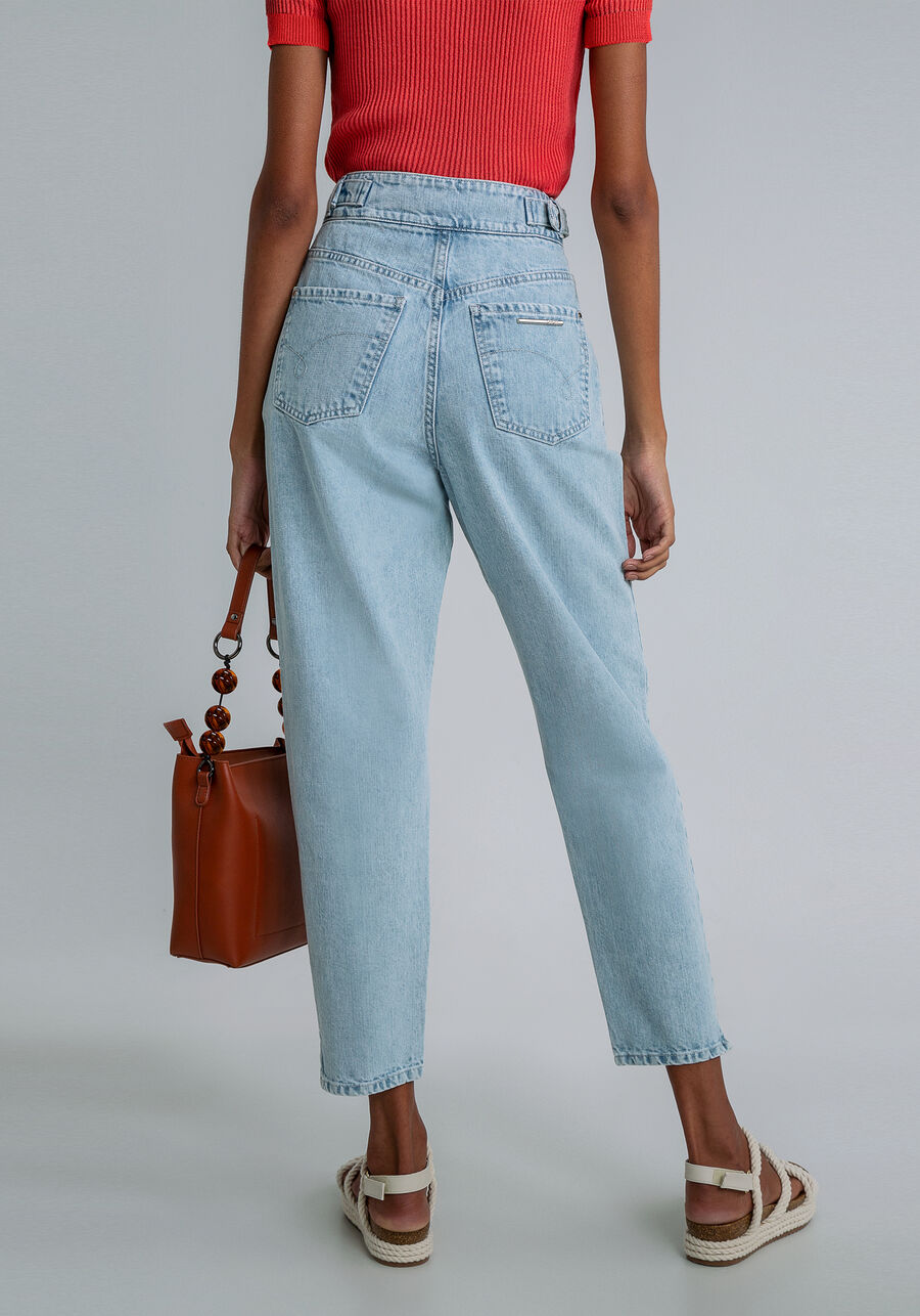 Cropped High Wasted Jeans | Lez A Lez - Clearance