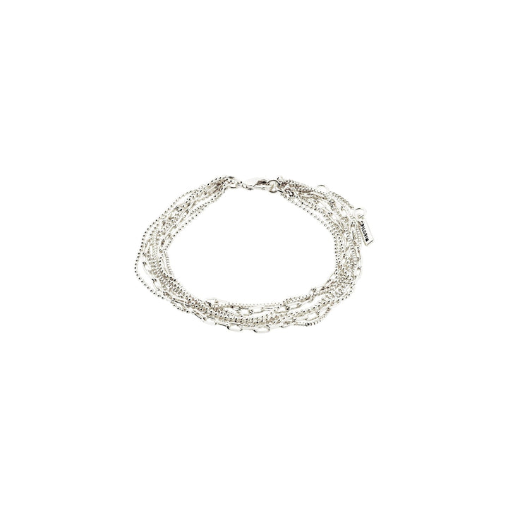 Lilly Multi Chain Bracelet - Silver | Pilgrim