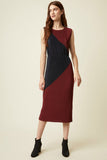 Marnie Jersey Sleeveless Round Neck Dress | Great Plains - Clearance