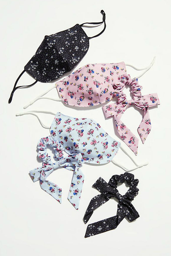Mask & Bow Floral Pack | Free People - Clearance