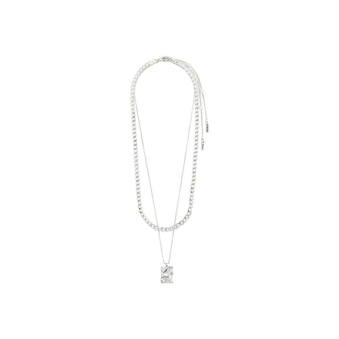 Bathilda 2-in-1 Necklace - Silver | Pilgrim