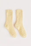 Stripe Plush Socks 2 Pack - Bone and Yellow | Z Supply - Clearance