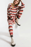 Z supply striped jogger. Jolie Folie boutique