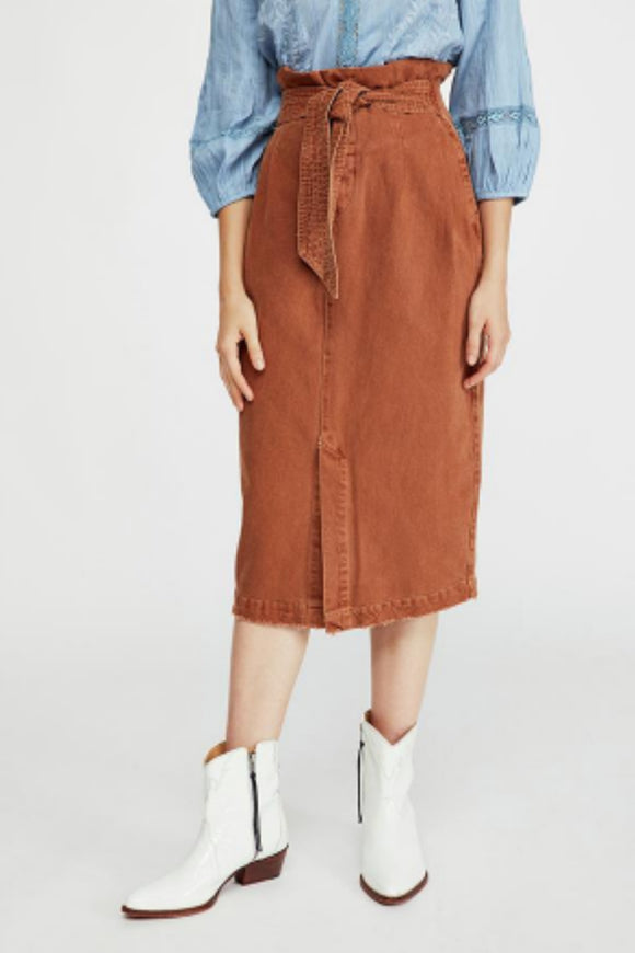 Savannah Belted Maxi | Free People - Clearance