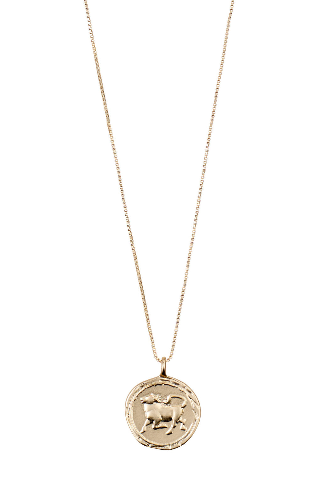 Horoscope Necklace Taurus - Gold | Pilgrim