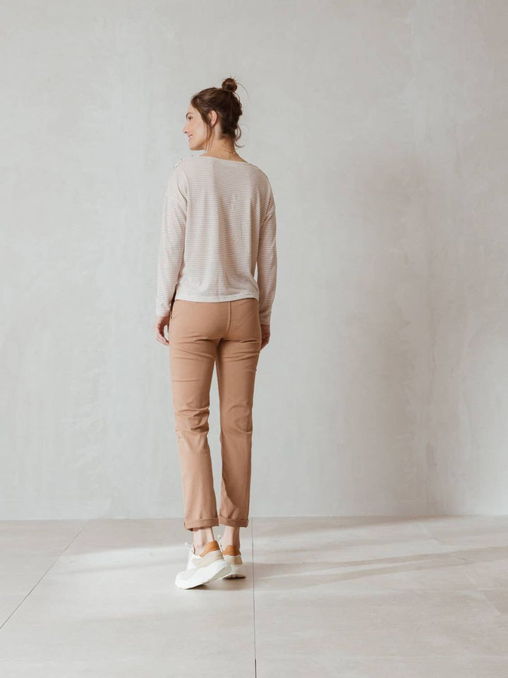 Chino Luca Pants - Camel | Indi & Cold - Clearance