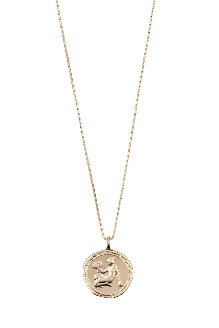 Horoscope Necklace Virgo - Gold | Pilgrim