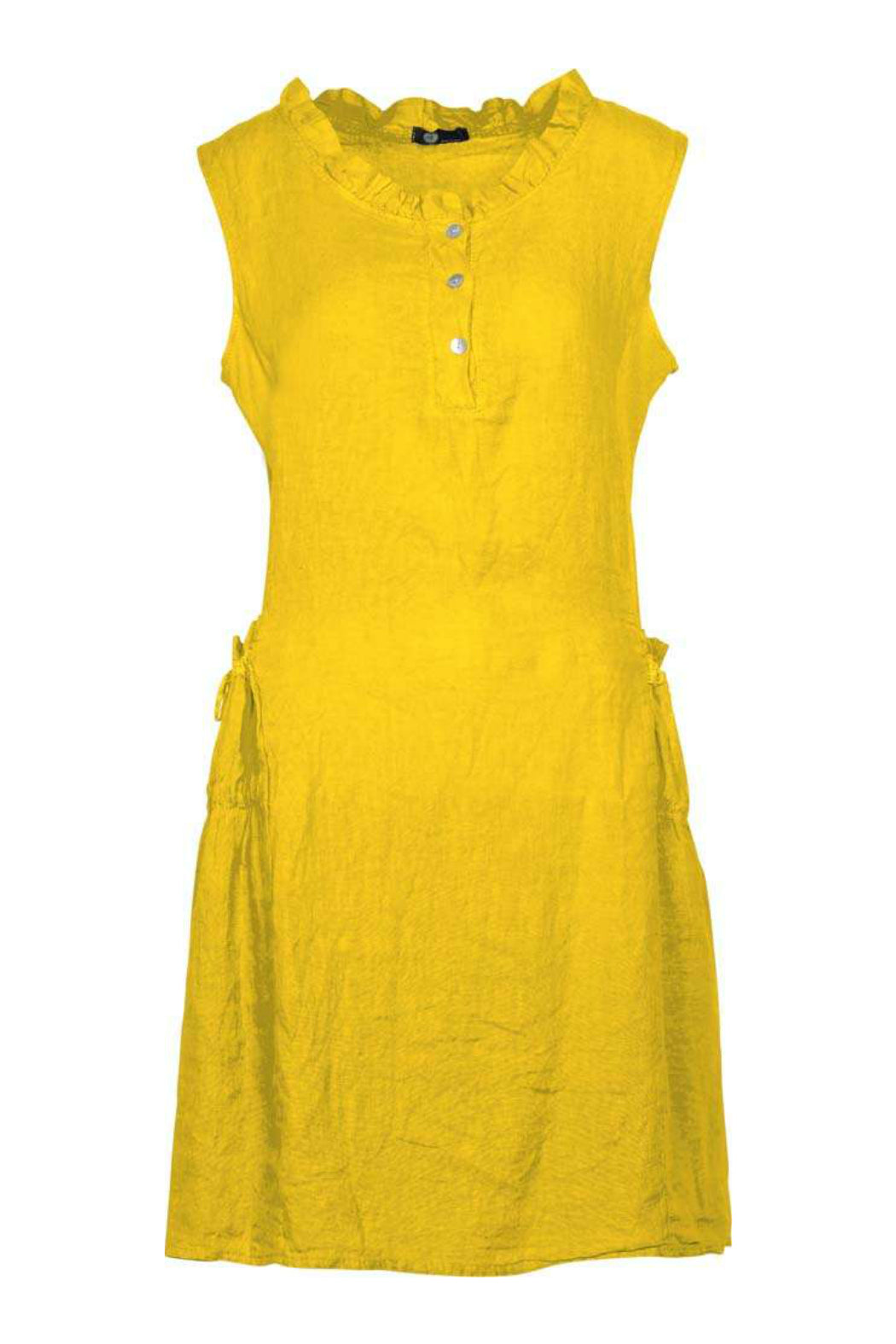 Sleeveless Linen Dress | M Italy - Clearance