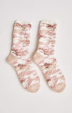 Camo Plush Socks - Bone | Z Supply